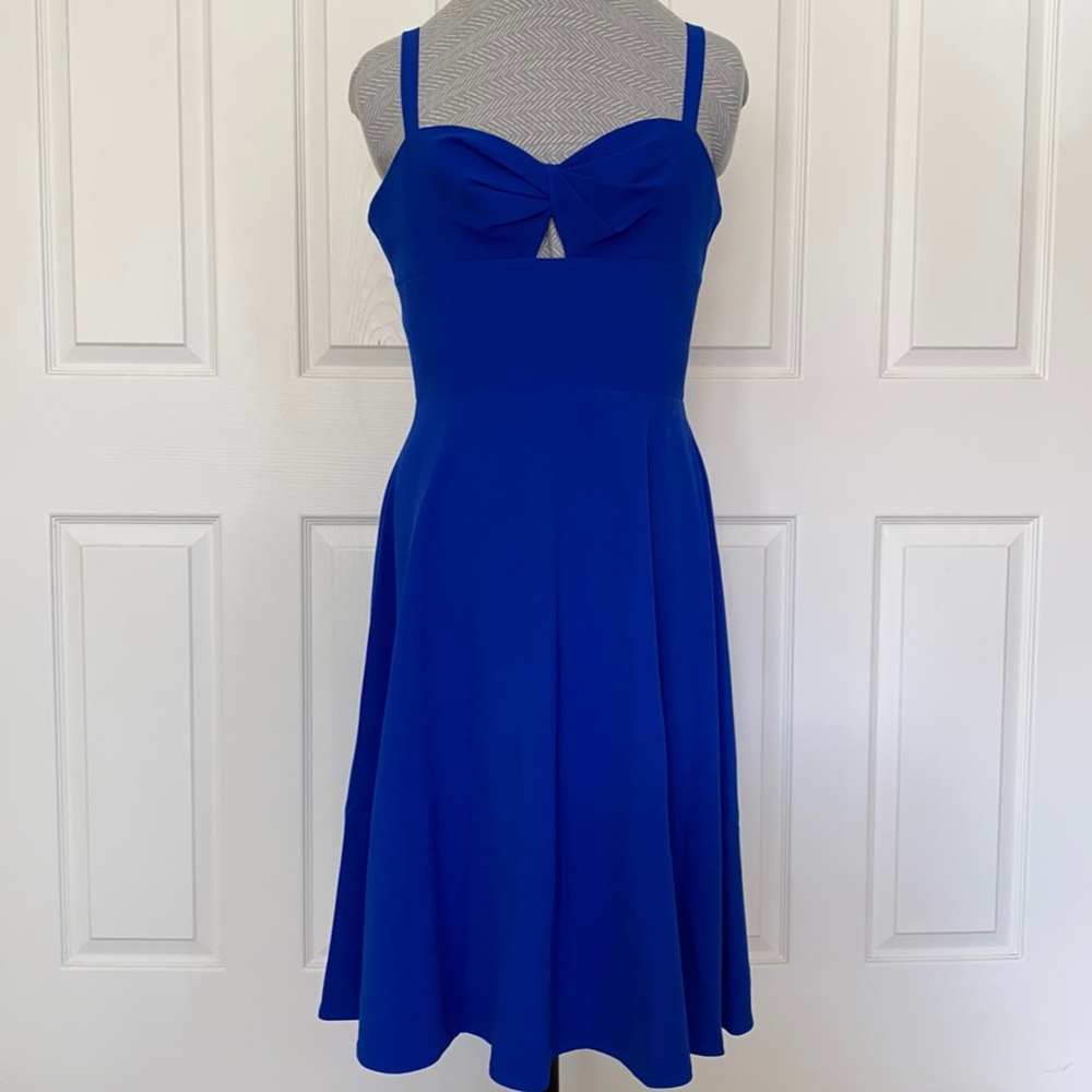 Cocktail dress royal blue